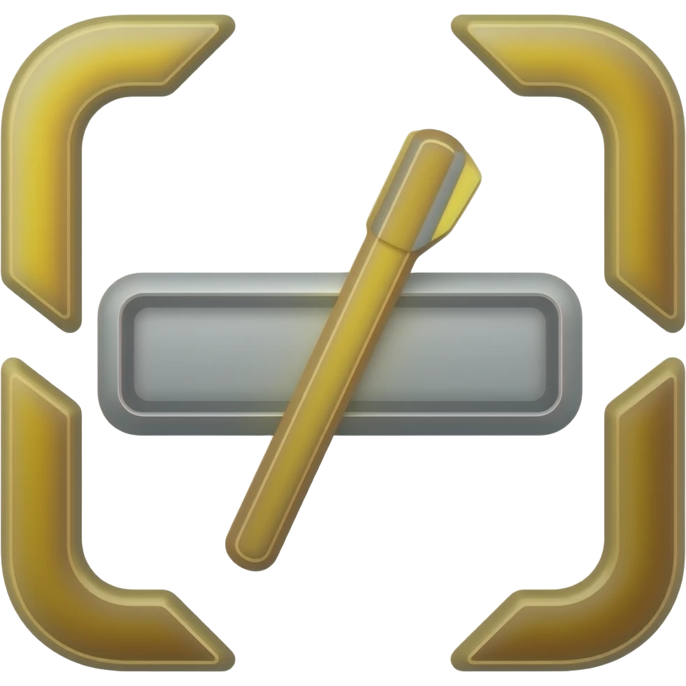 Code brackets and cross emoji