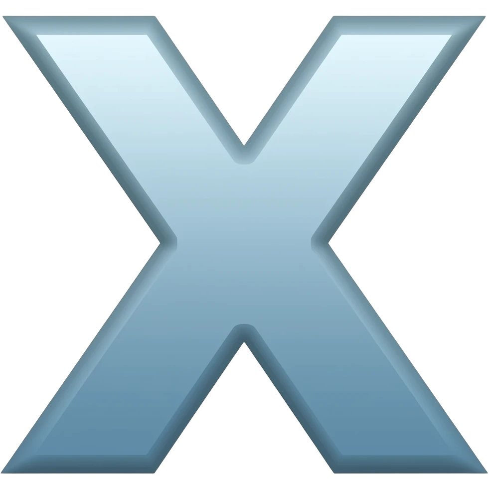 x emoji