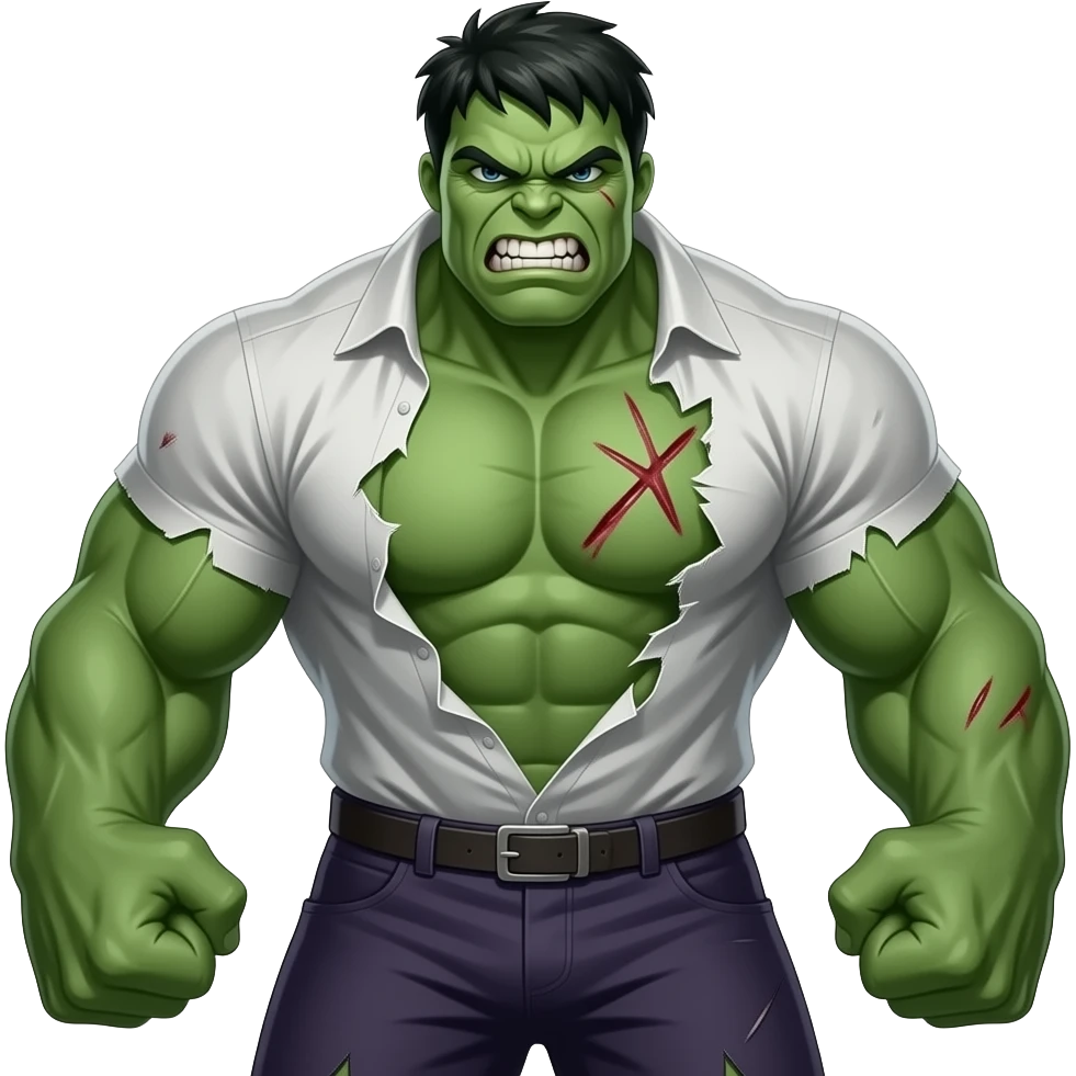 The hulk emoji