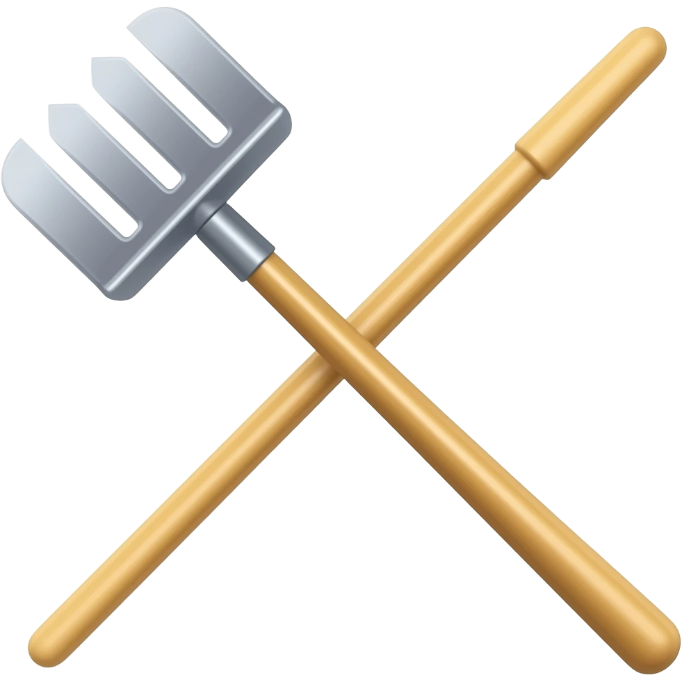 Only a rake emoji