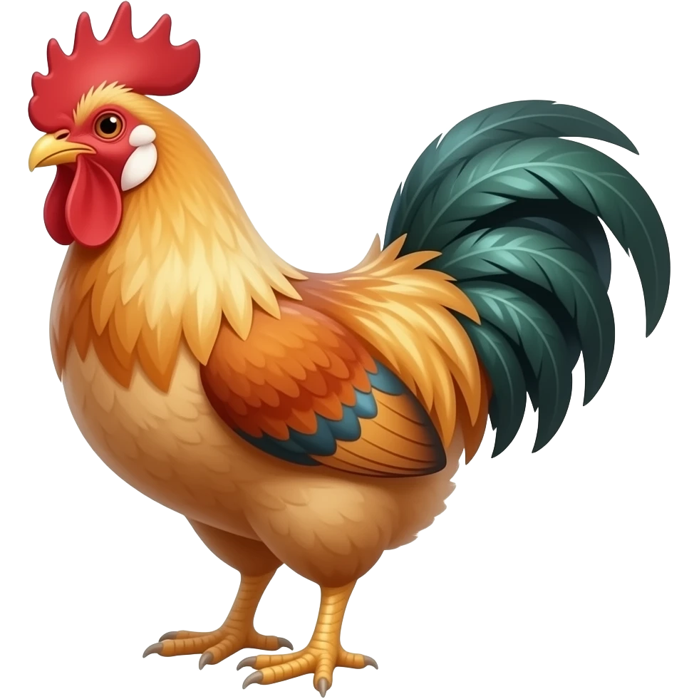 Cock emoji