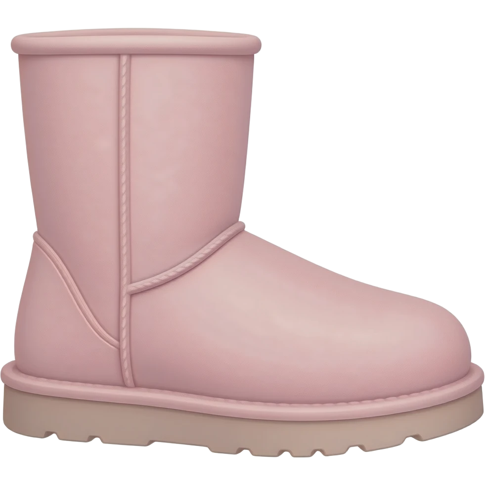 make pastel pink uggs emoji