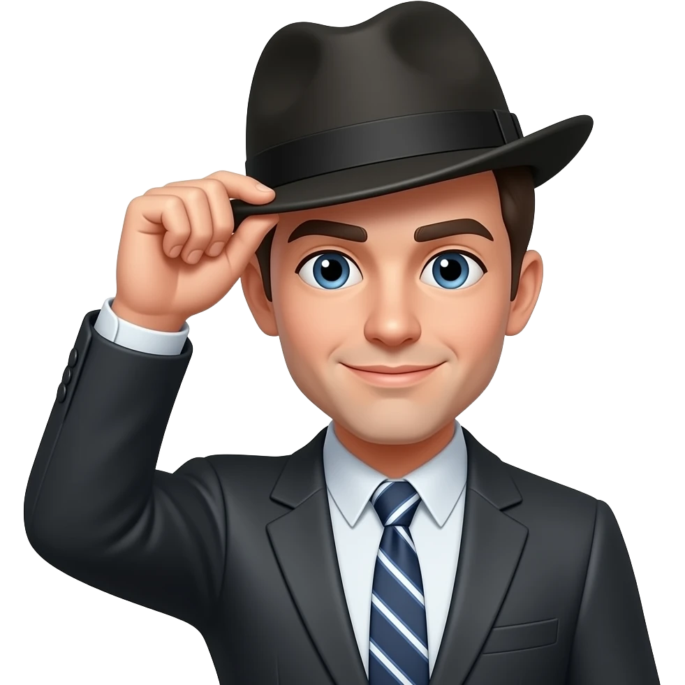 remove hat emoji