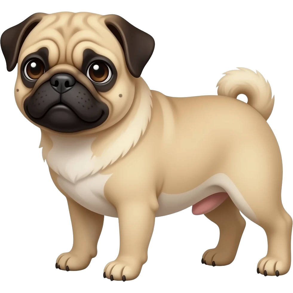 Pug emoji