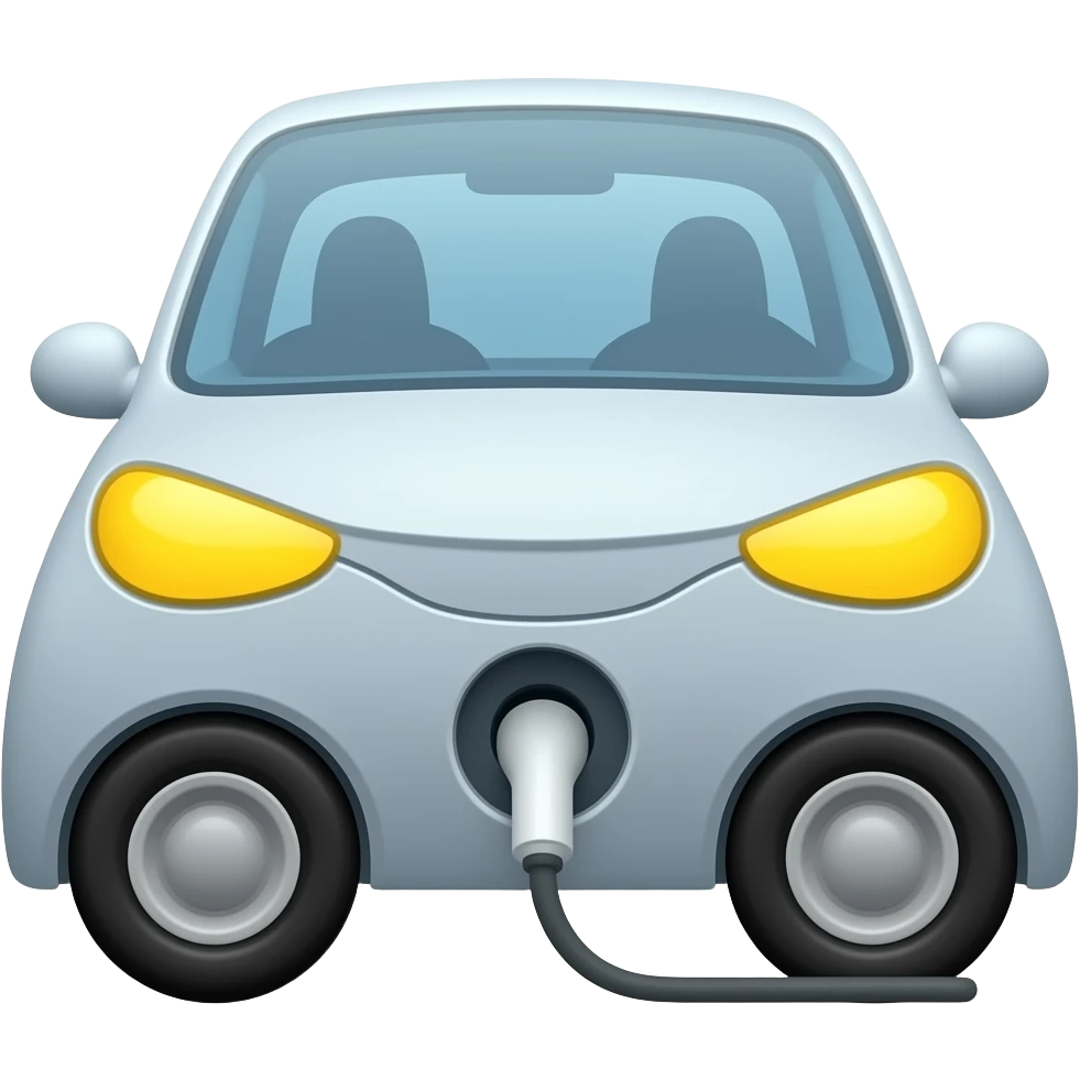 electric car charging emoji