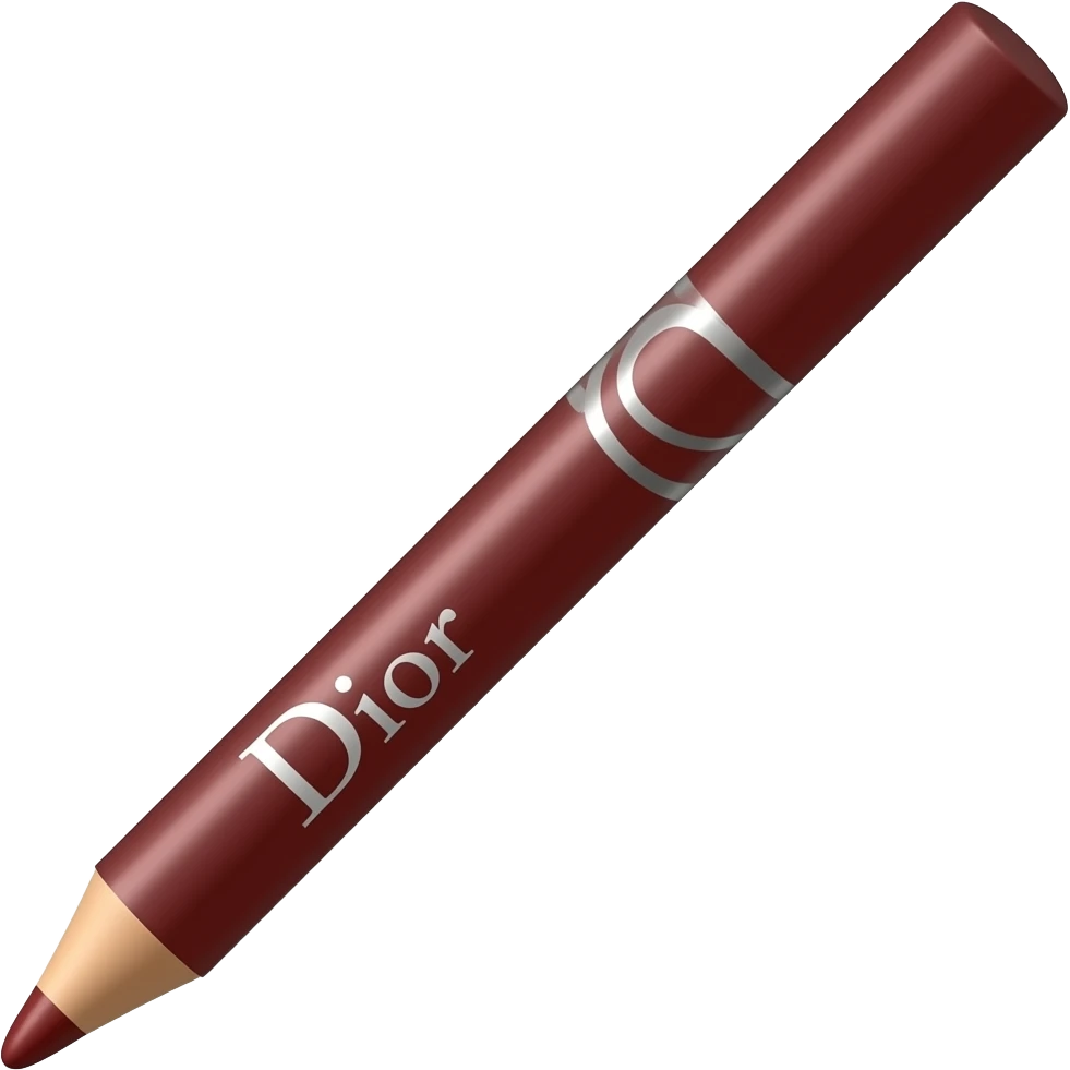 Dior lip liner emoji