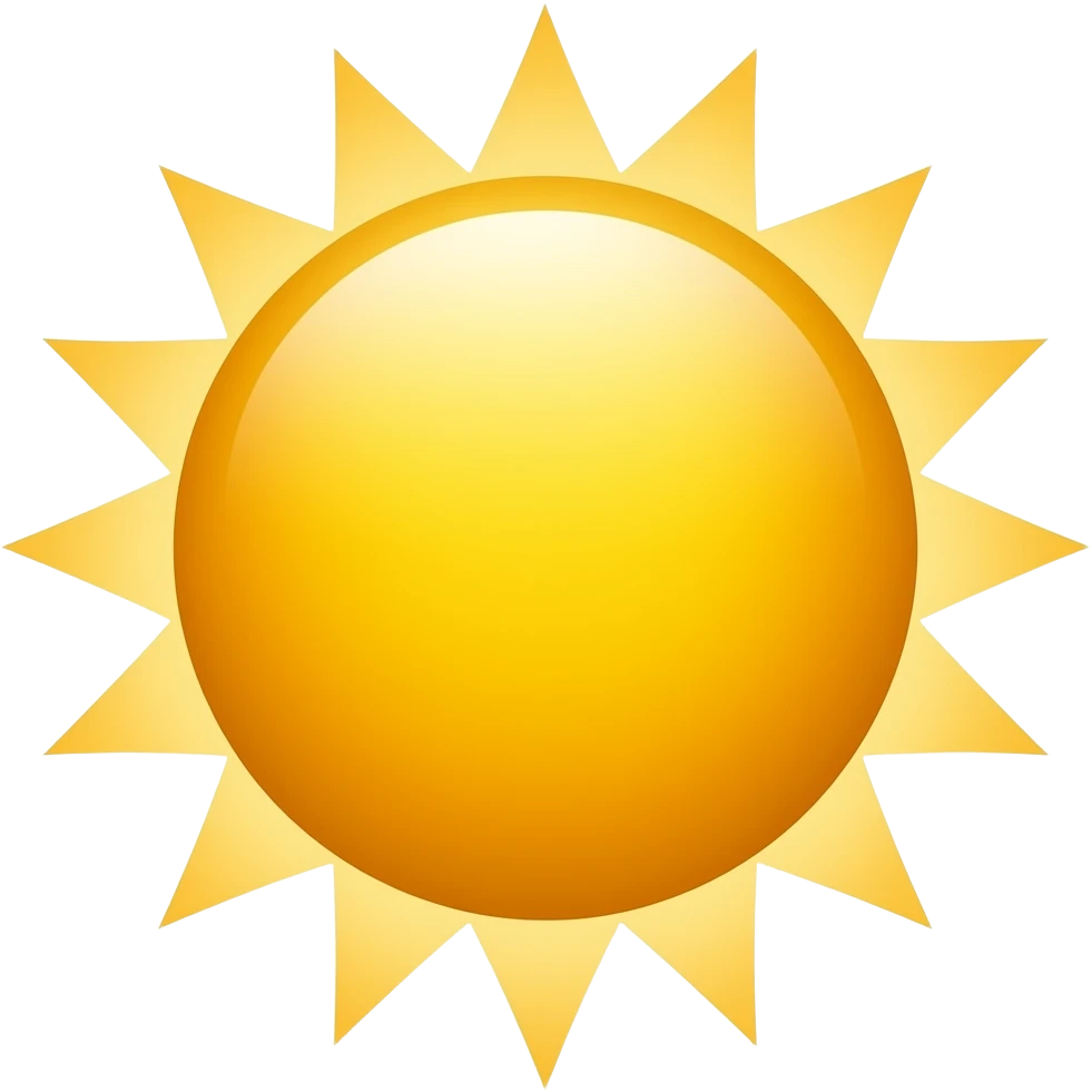 Sun emoji emoji