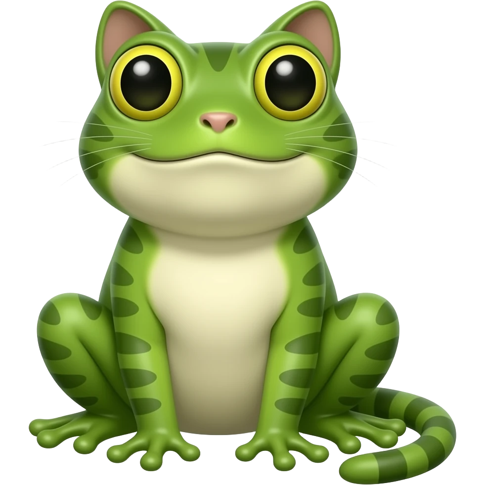 Frog cat 🐸🐱 emoji