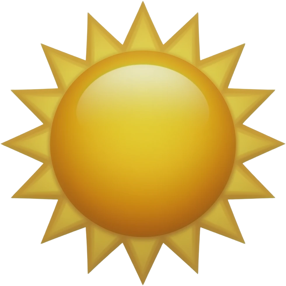 sun emoji