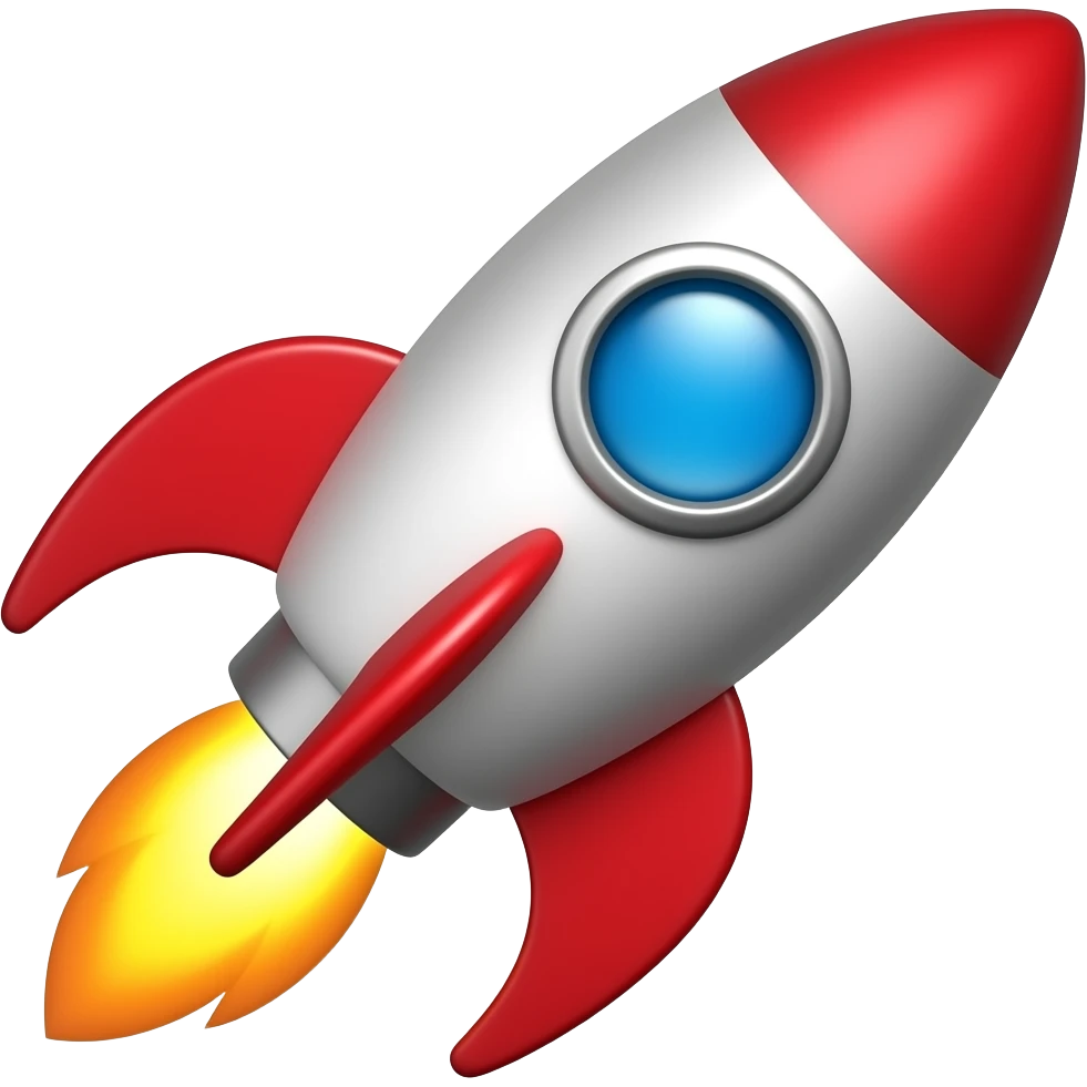 ROCKET emoji