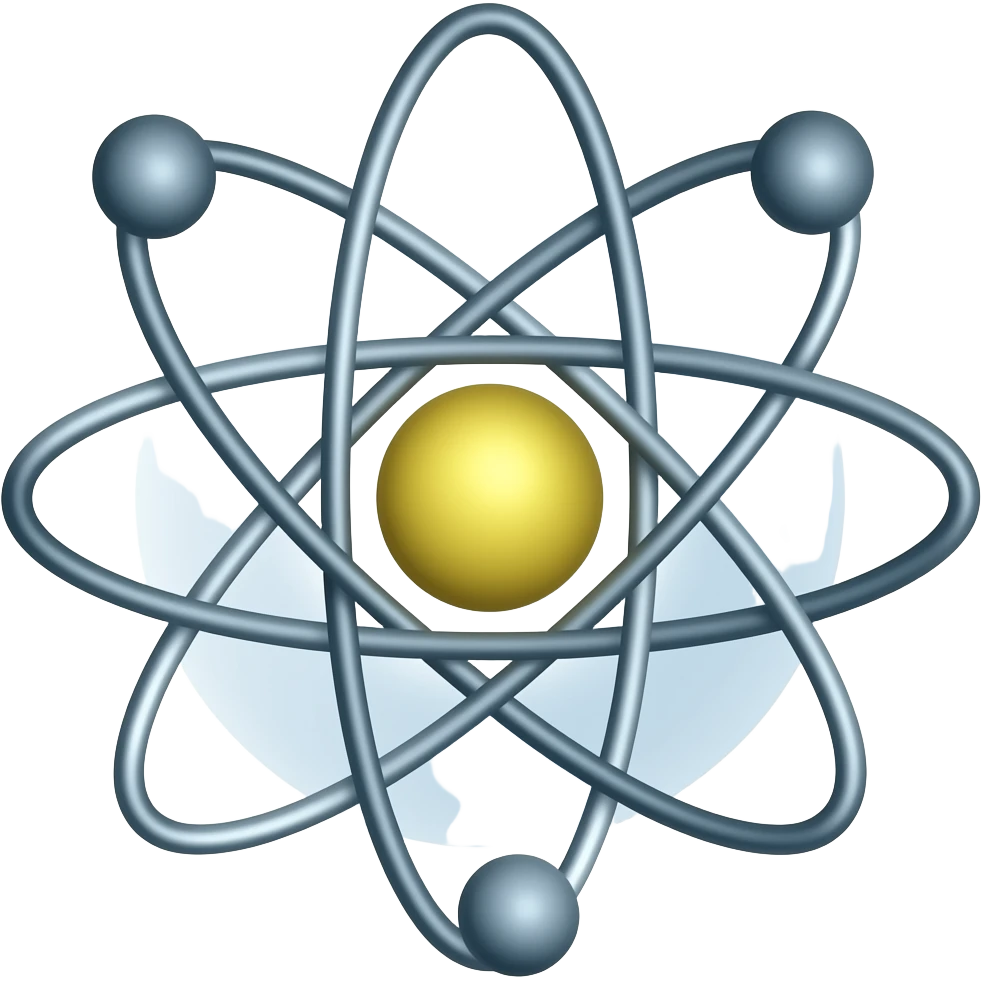 E rutherford atomic model emoji