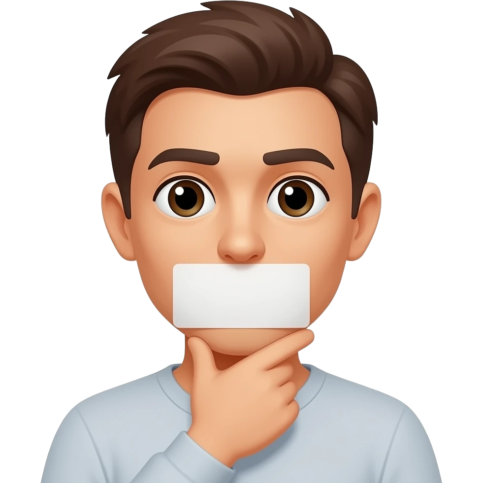 cổ họng bị kẹt emoji