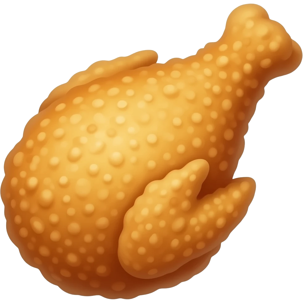 korean style fired chicken emoji