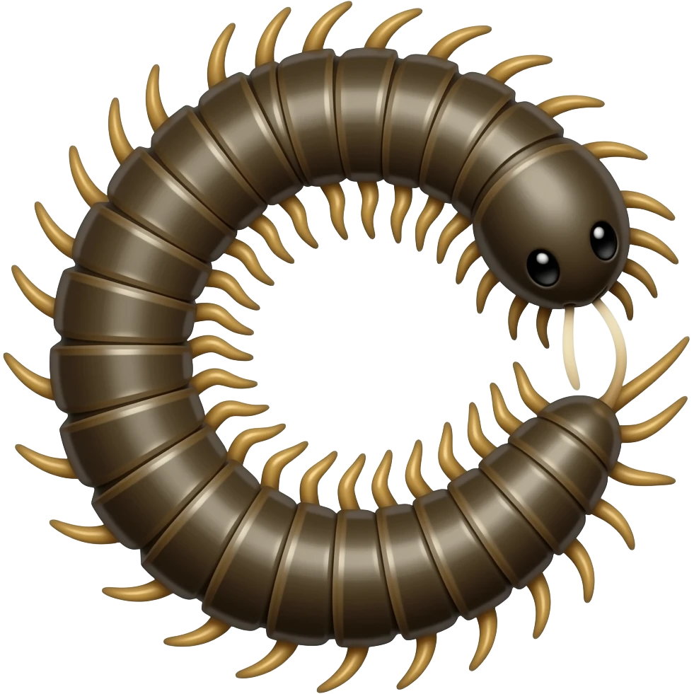 Centipede emoji