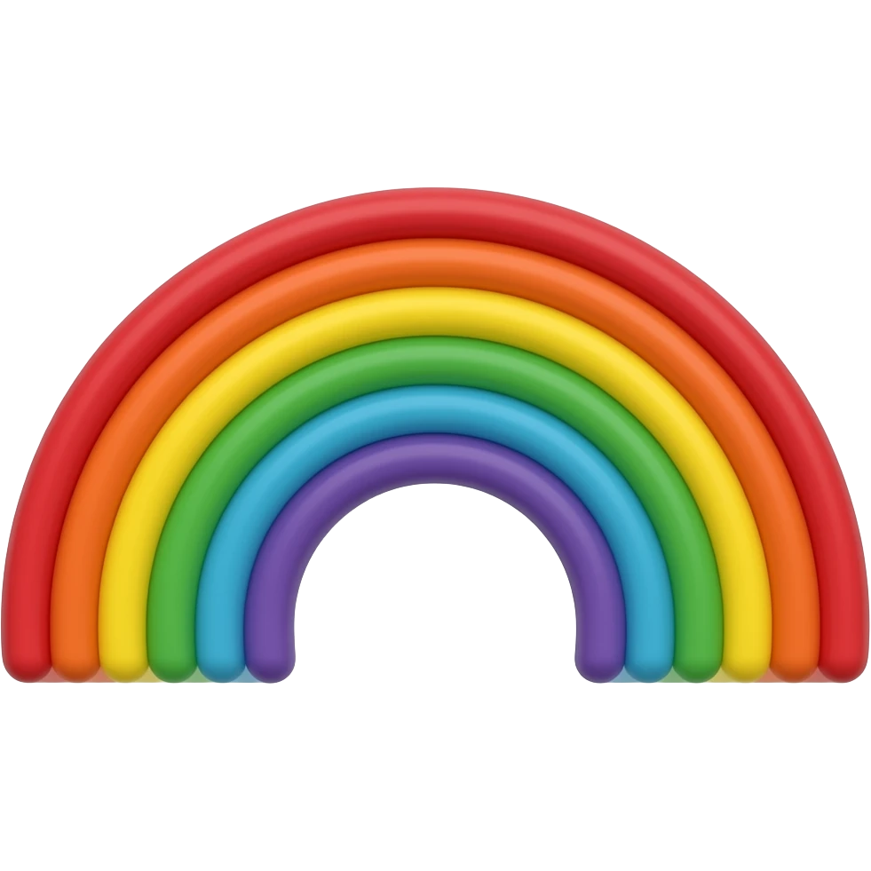 Rainbow emoji