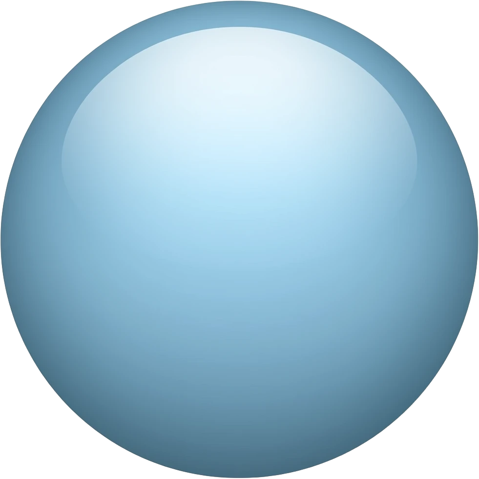 Light blue emoji