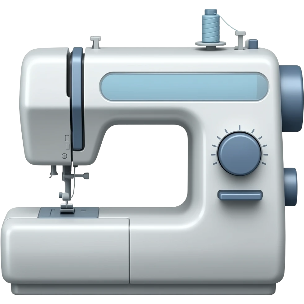 cybernetic big sewing machine emoji
