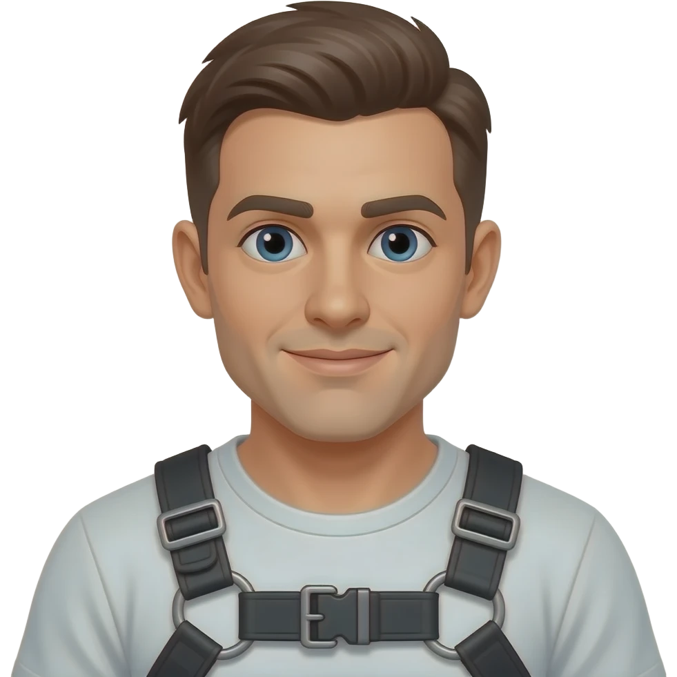 Mann mit harness emoji