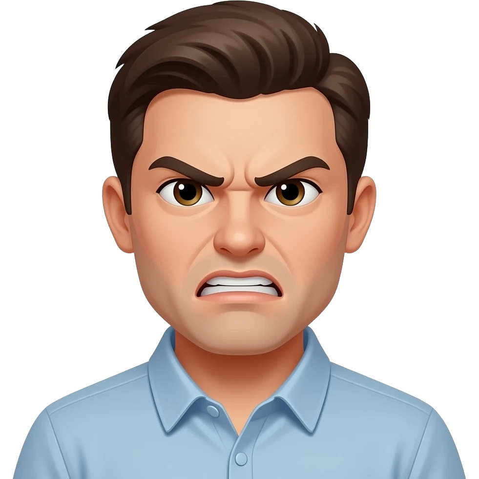 Angry emoji