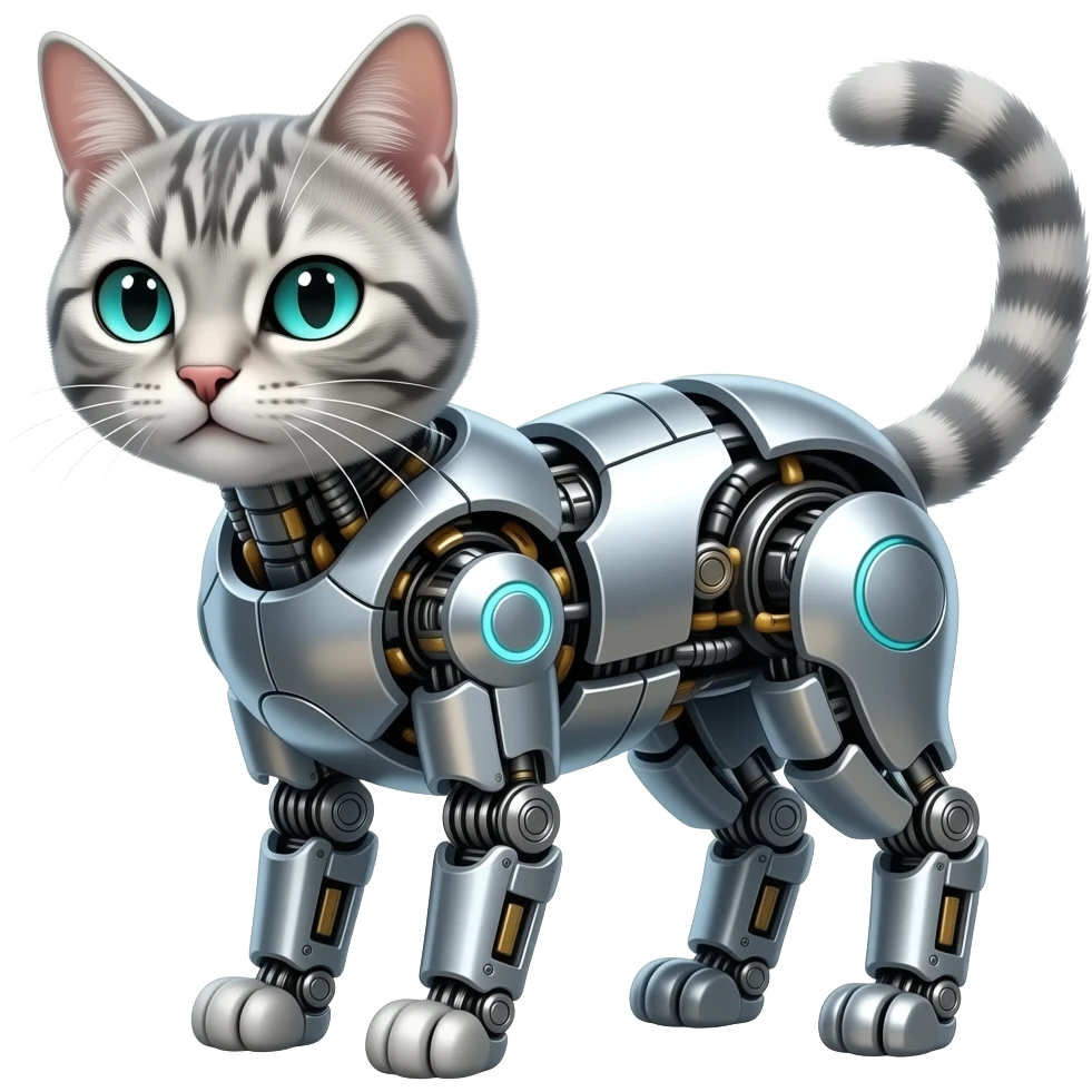 robot cat emoji