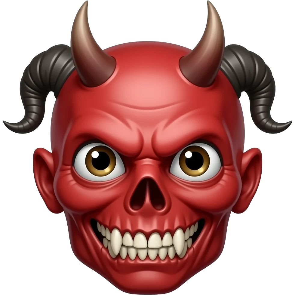 stich diabolico con cara emoji