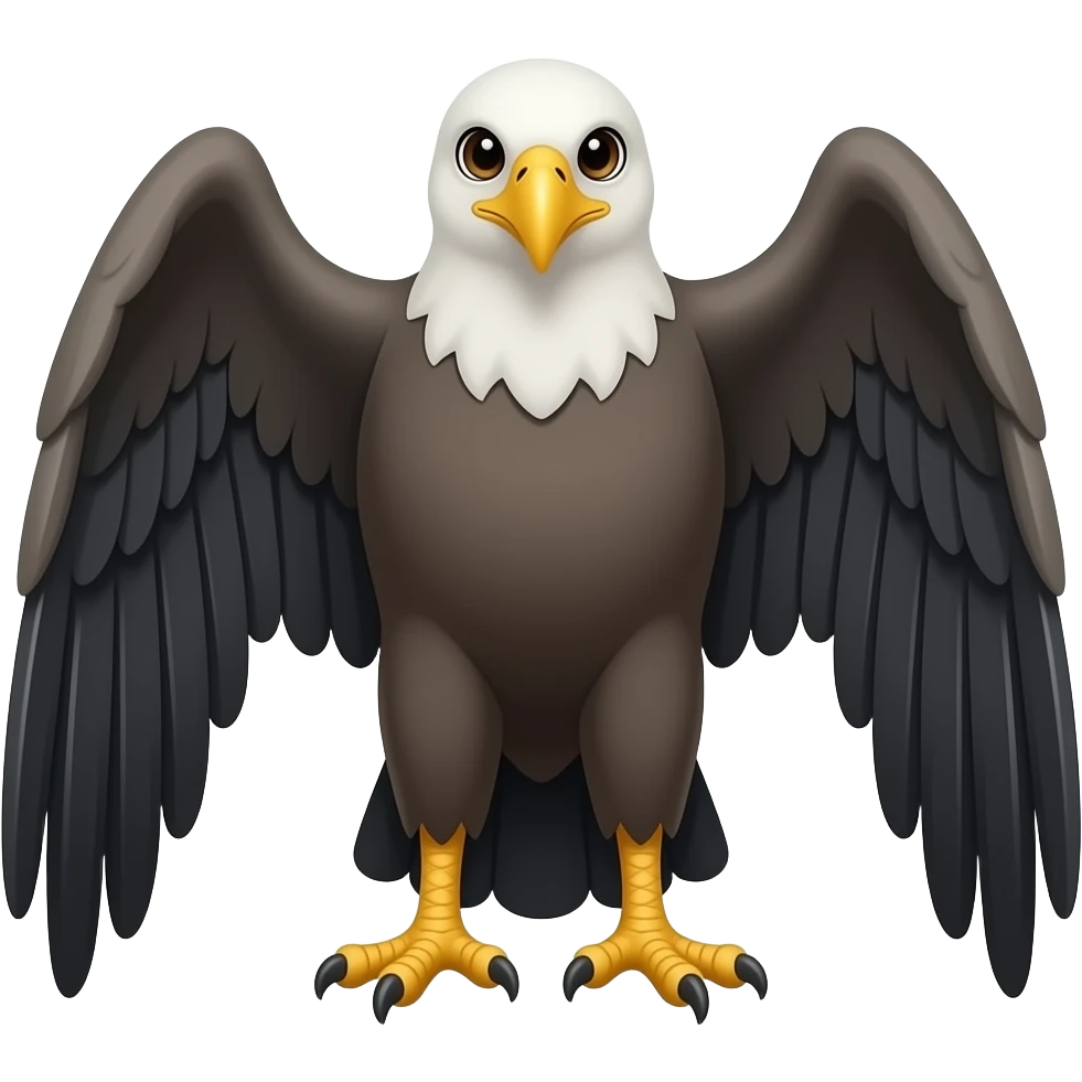 condor pero alas abiertas emoji