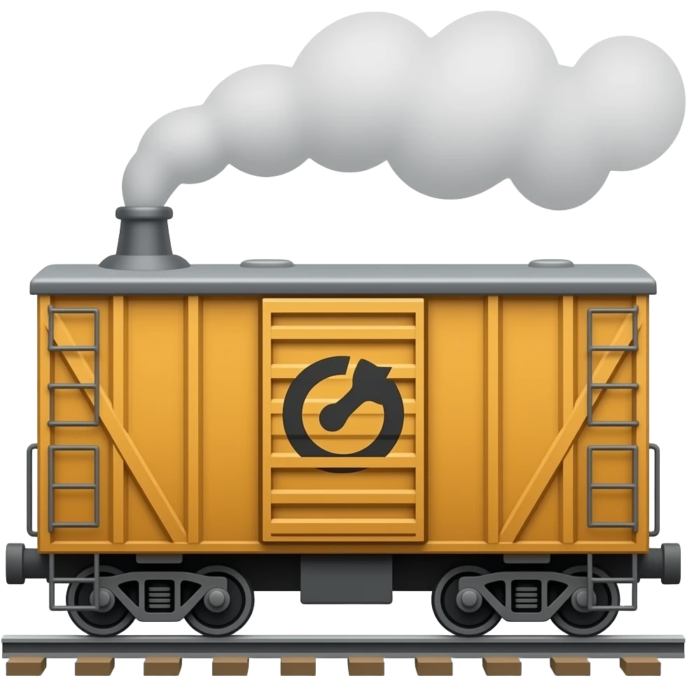 Boxcar Train emoji
