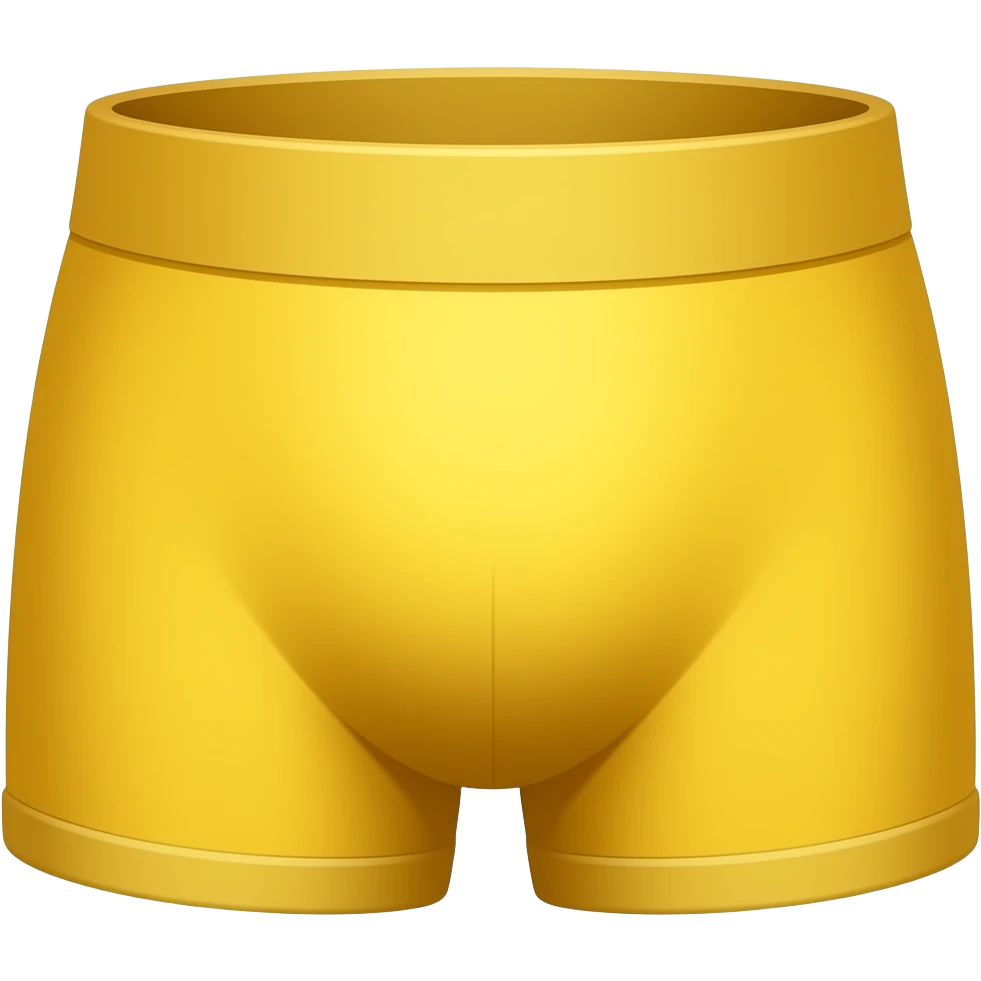 Yellow Underwear emoji