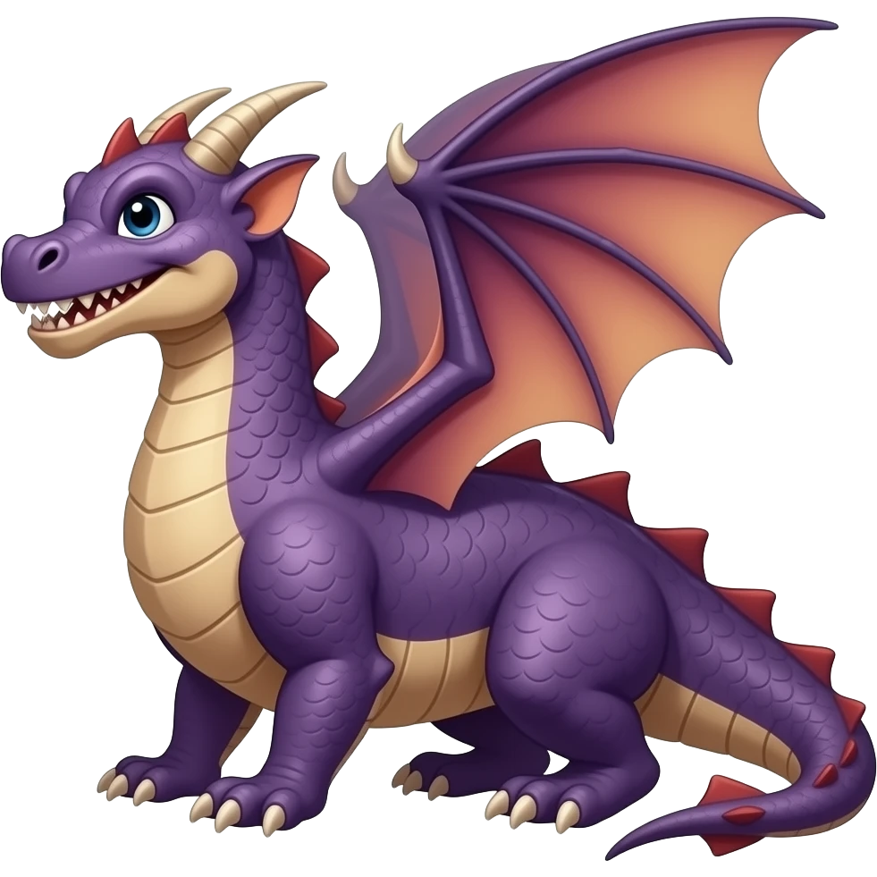 toothless dragon emoji
