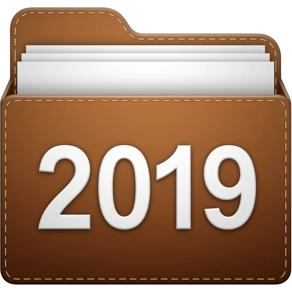 2019 number multipocket folder emoji