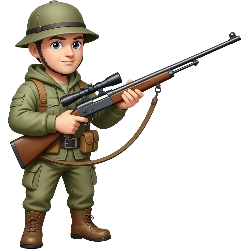 hunting emoji