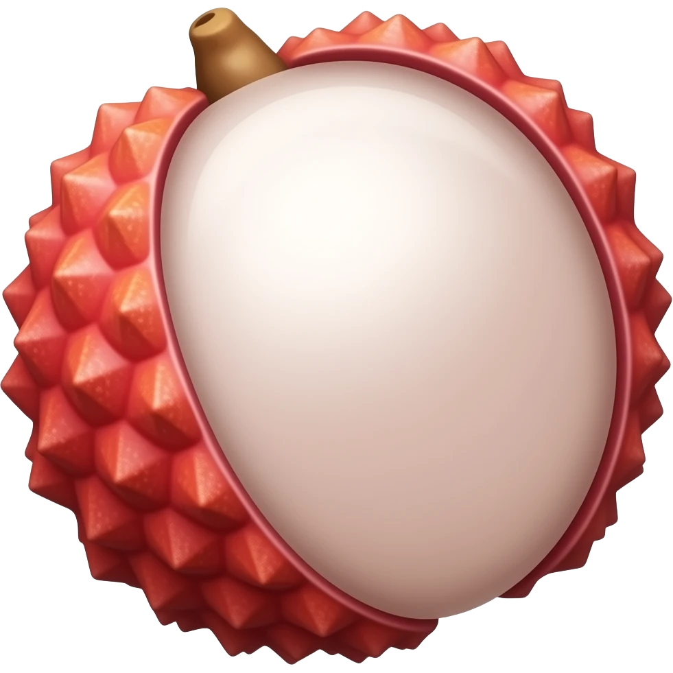 Litchi emoji