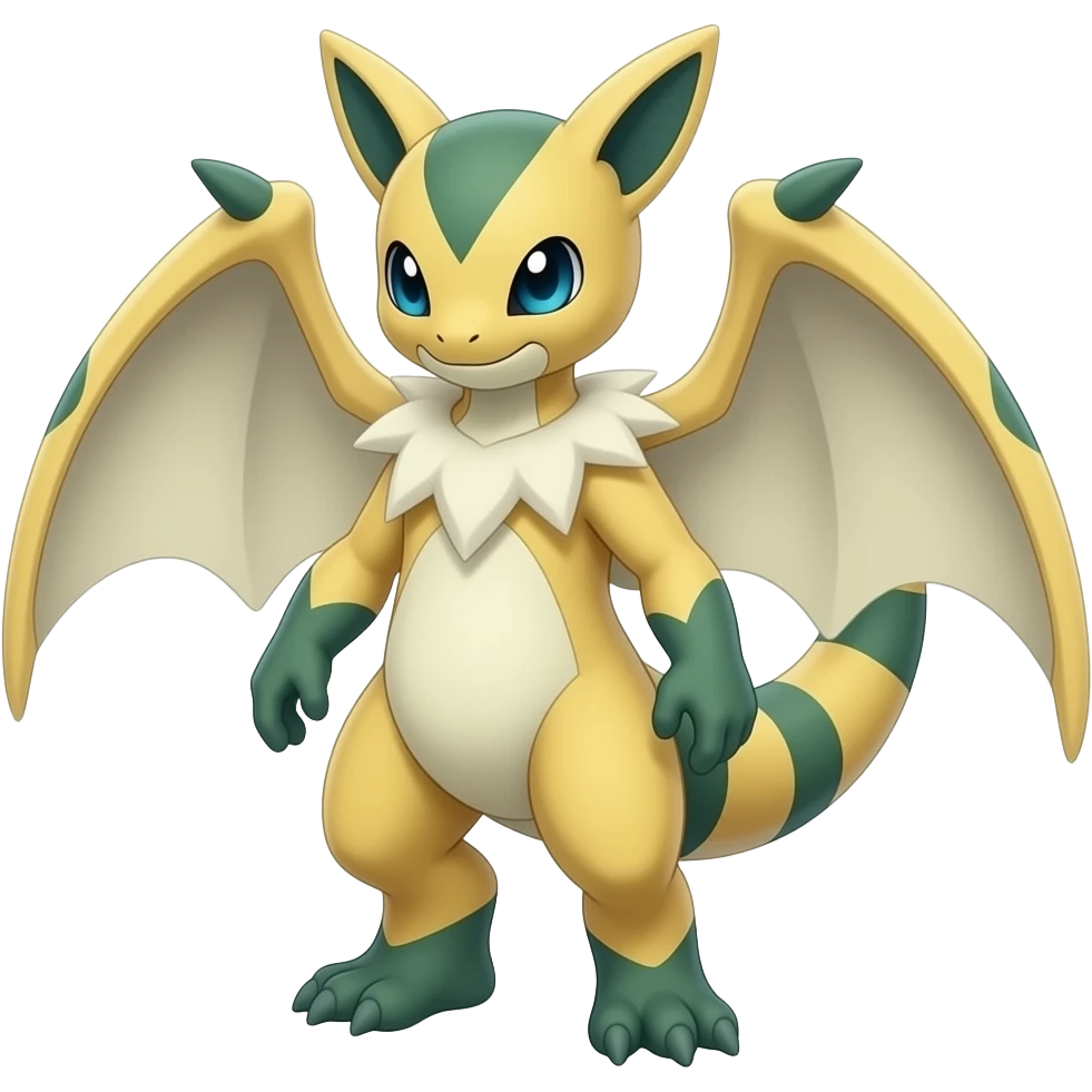 Guilmon-Zorua-Zoroark-Noibat-Absol-Fakémon-hybrid, full body detailed emoji