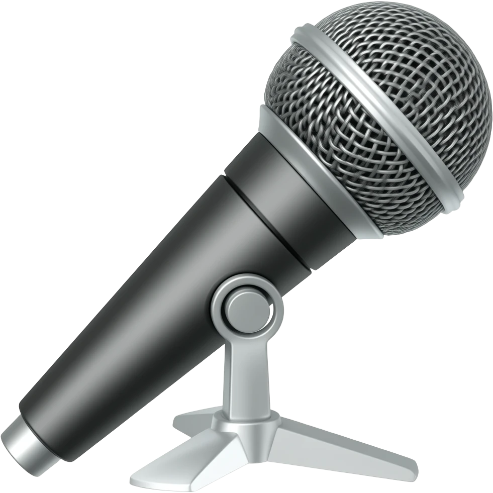 🎤 emoji