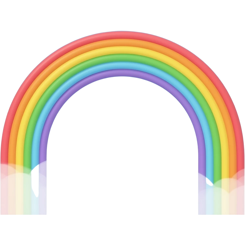 Rainbow emoji