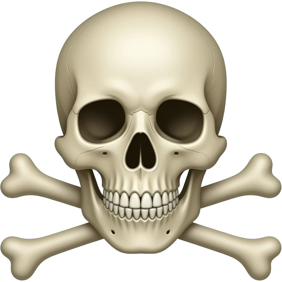 Skull and Crossbones emoji