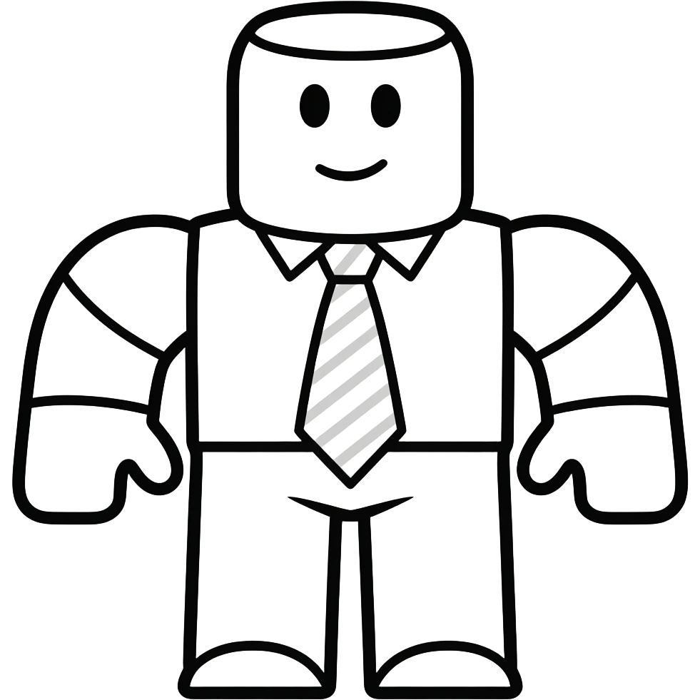 Roblox para colorir logo emoji