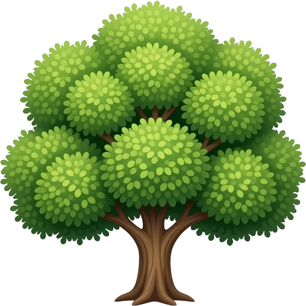 DECIDUOUS TREE emoji