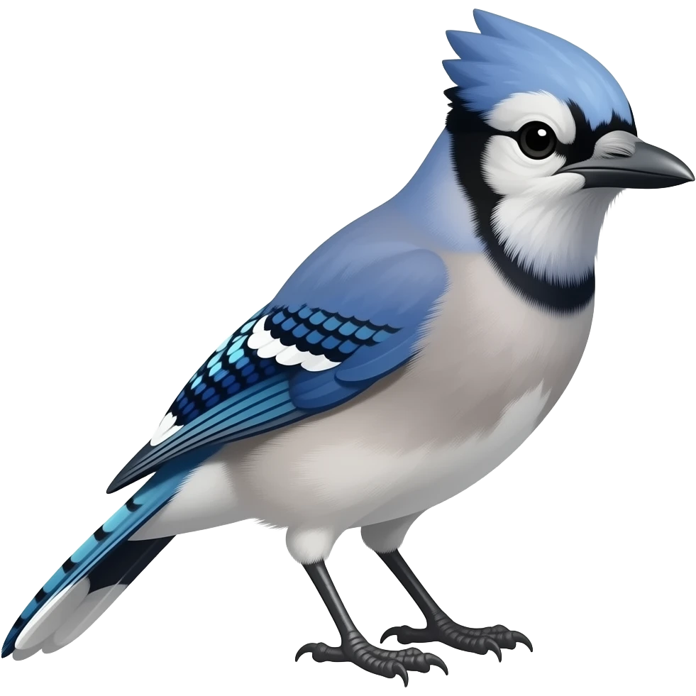 Blue jay emoji