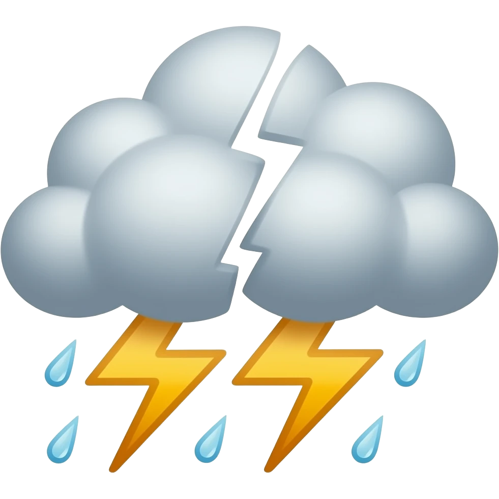 Fight cloud emoji