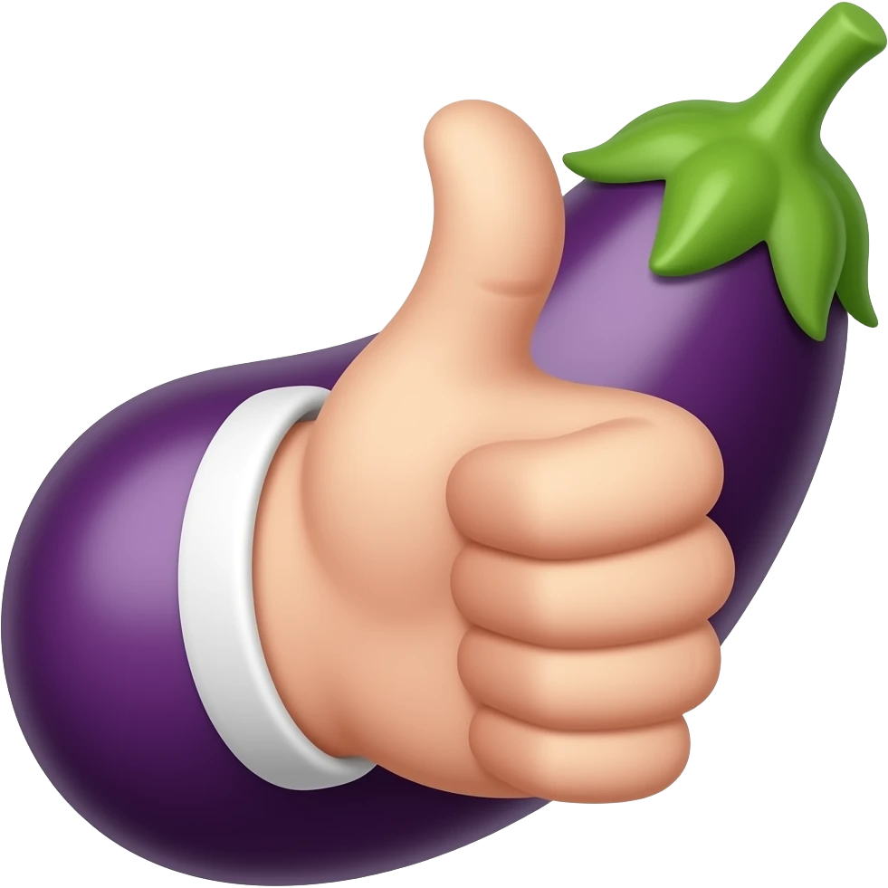 🍆👌 emoji