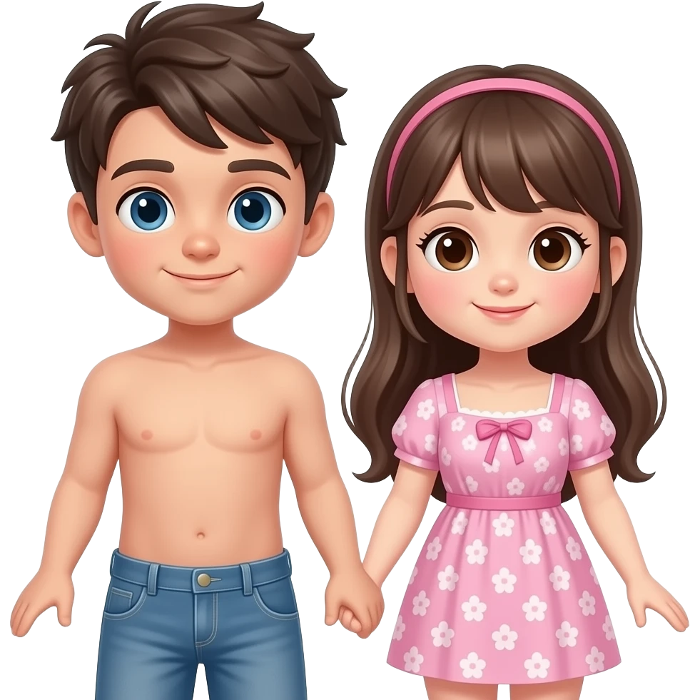 Full body Without cloth boy and girl sex emoji