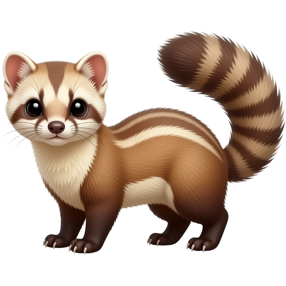 genetta, full body emoji