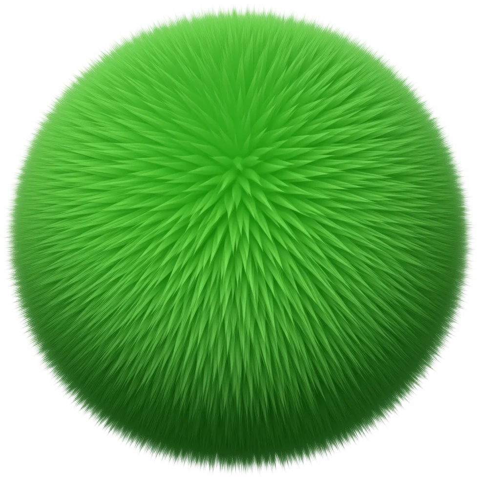 green fluff emoji