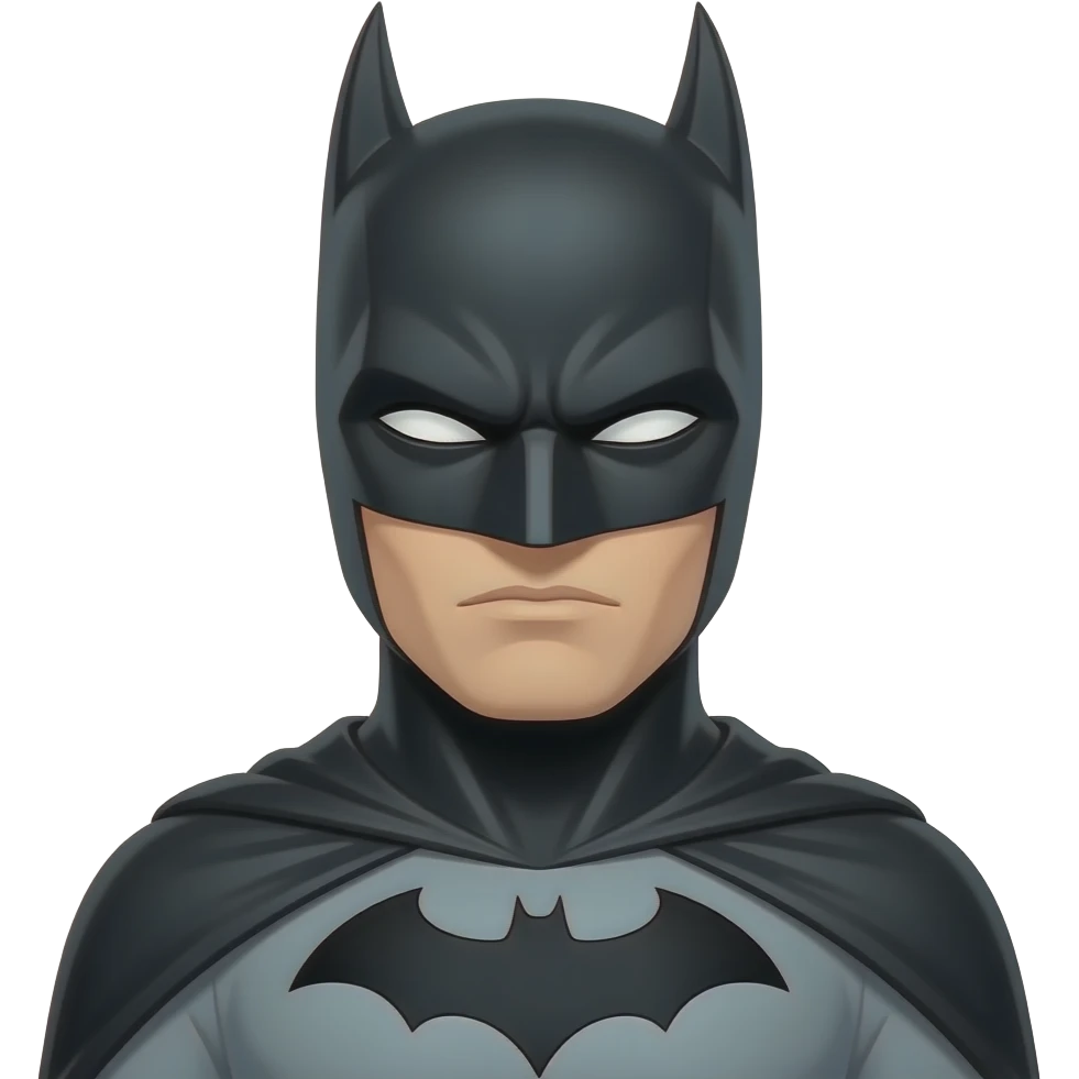Bat man emoji