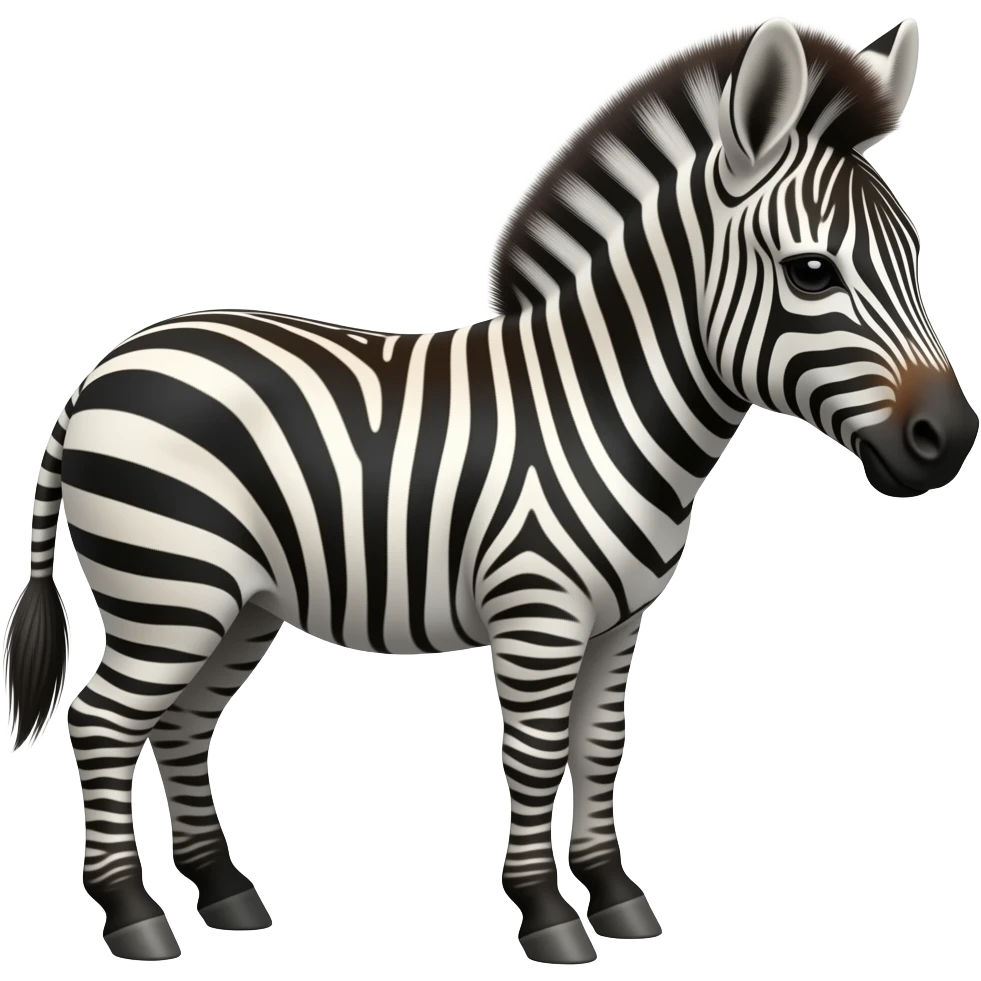 Baby zebra emoji