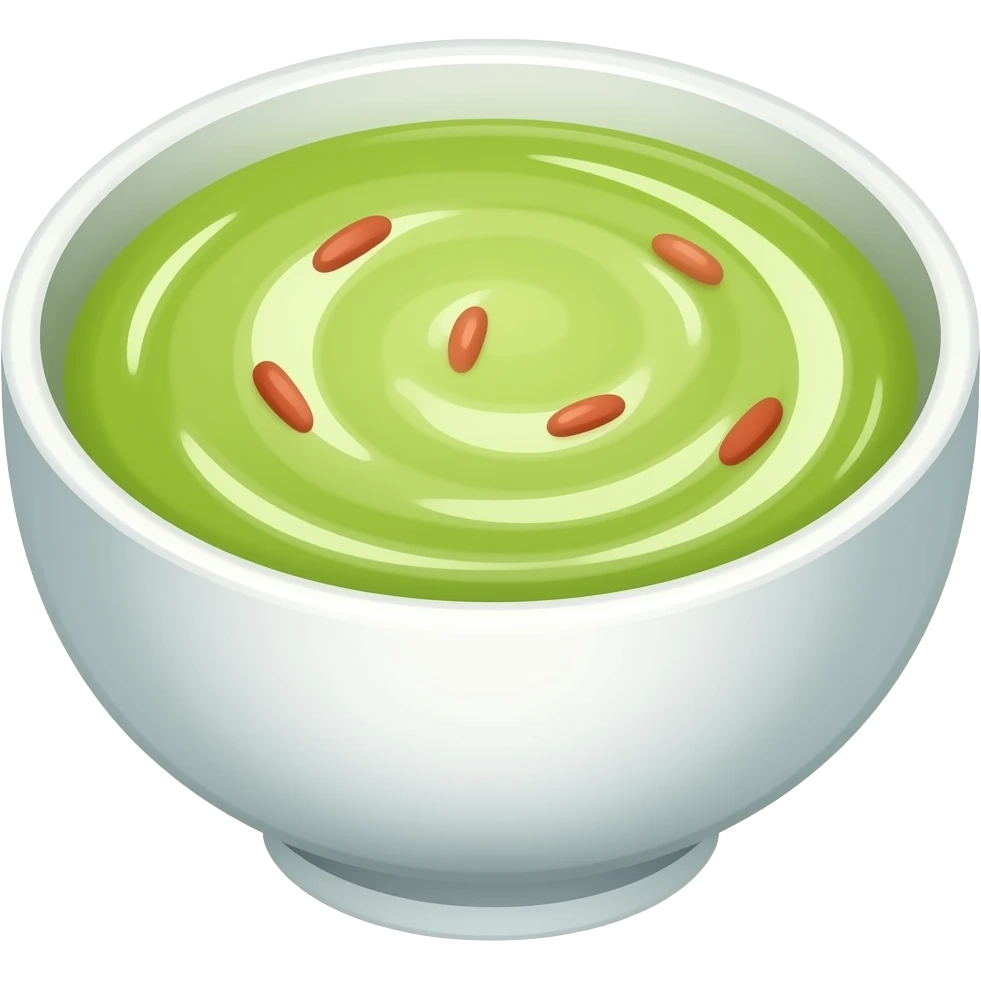 Lettuce soup emoji