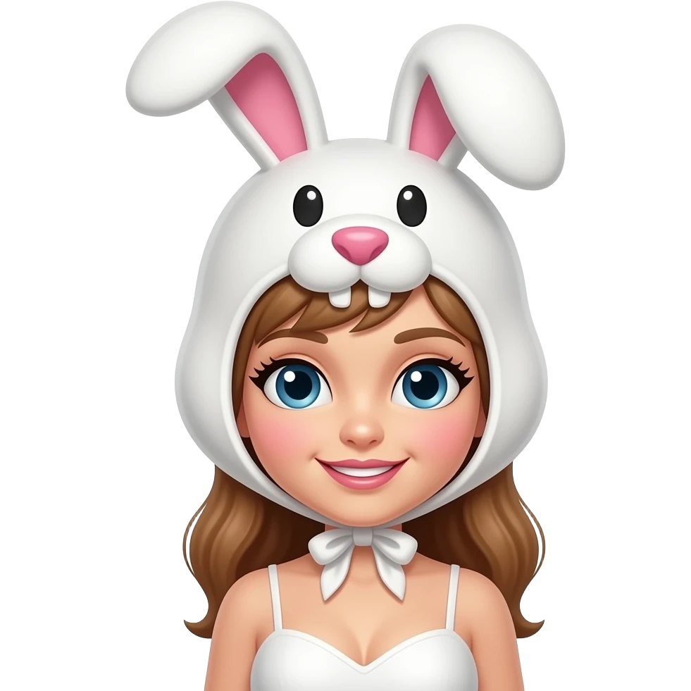 bunny sexy costume emoji