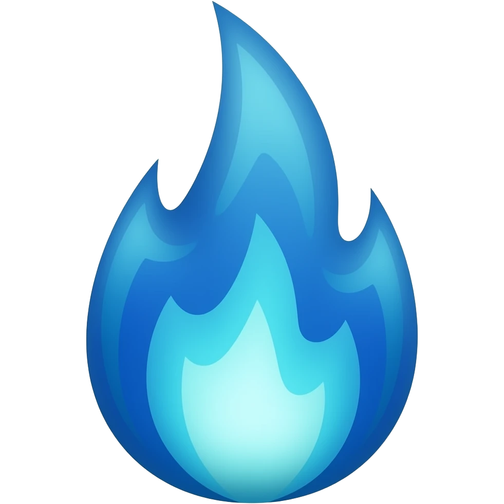 🔥 make it blue emoji