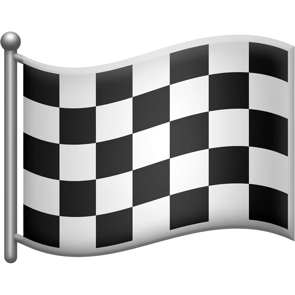 racing flag emoji